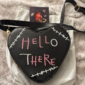 ‘Hell Here’ Backstitch Bruja Purse